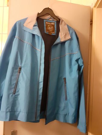 Herren Jacke hellblau Grösse L guter Zustand Atlas for Men