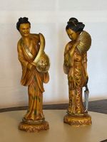 Zwei ostasiatische dekorative Figuren