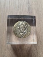 Beethoven Medaille 1770-1970 in Acrylglas Sockel Sammler