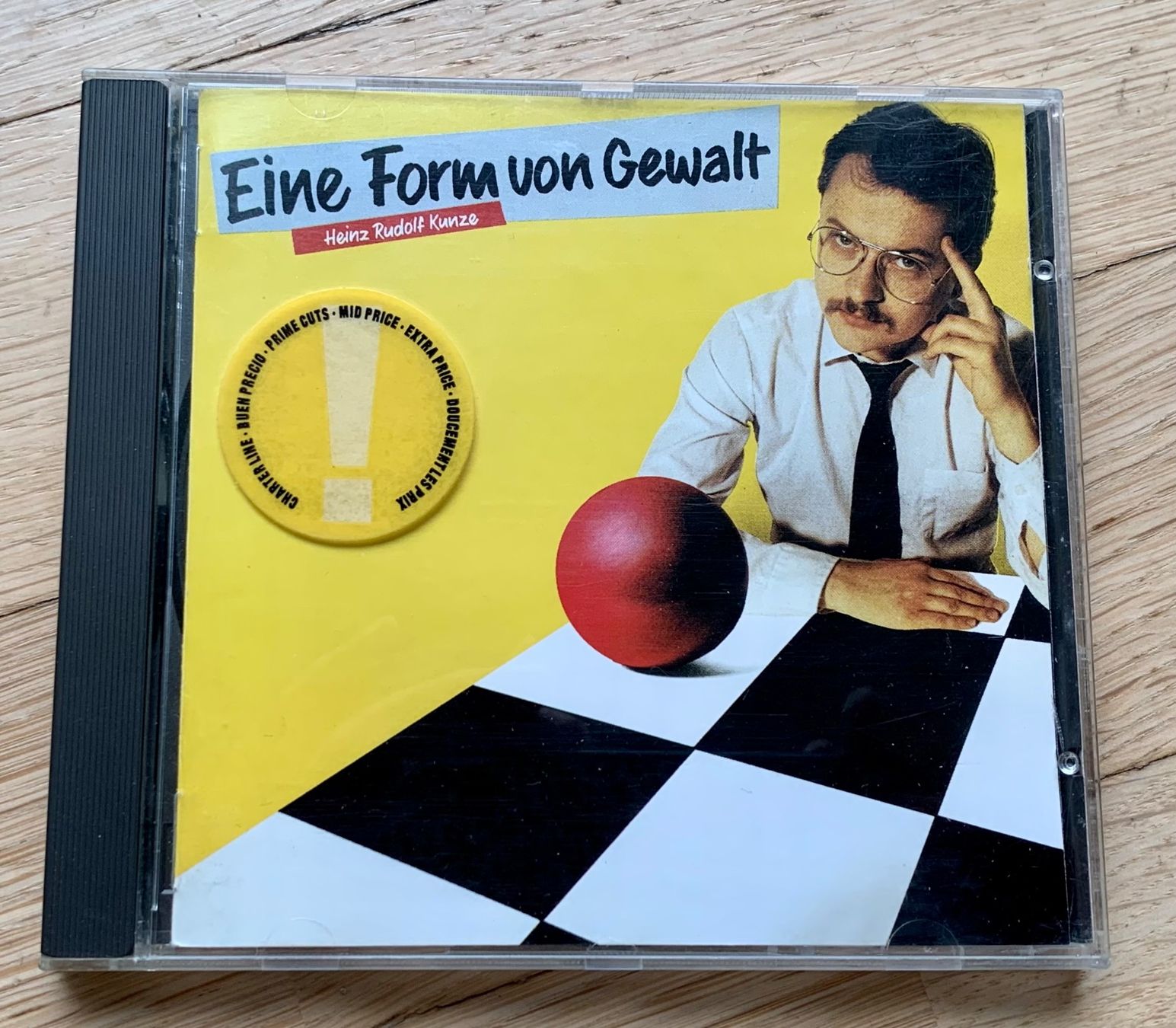 CD: Heinz Rudolf Kunze Eine Form von Gewalt – Usato da Zürich venduto da Fieber