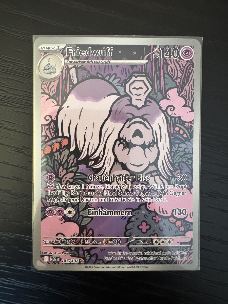 Pokémon Carte collezionabili: Friedwuff 145/132 – Usato da Zürich venduto da sed_6krp