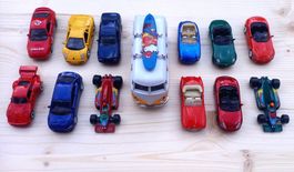 Welly mini Autos 13 Stück