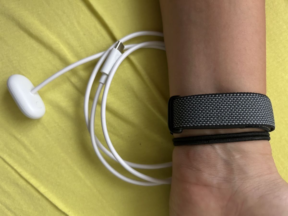 Google Smartwatch: Google fitbit air obsidan – Nuovo (secondo la descrizione) da St. Gallen venduto da Blauer.Himmel1
