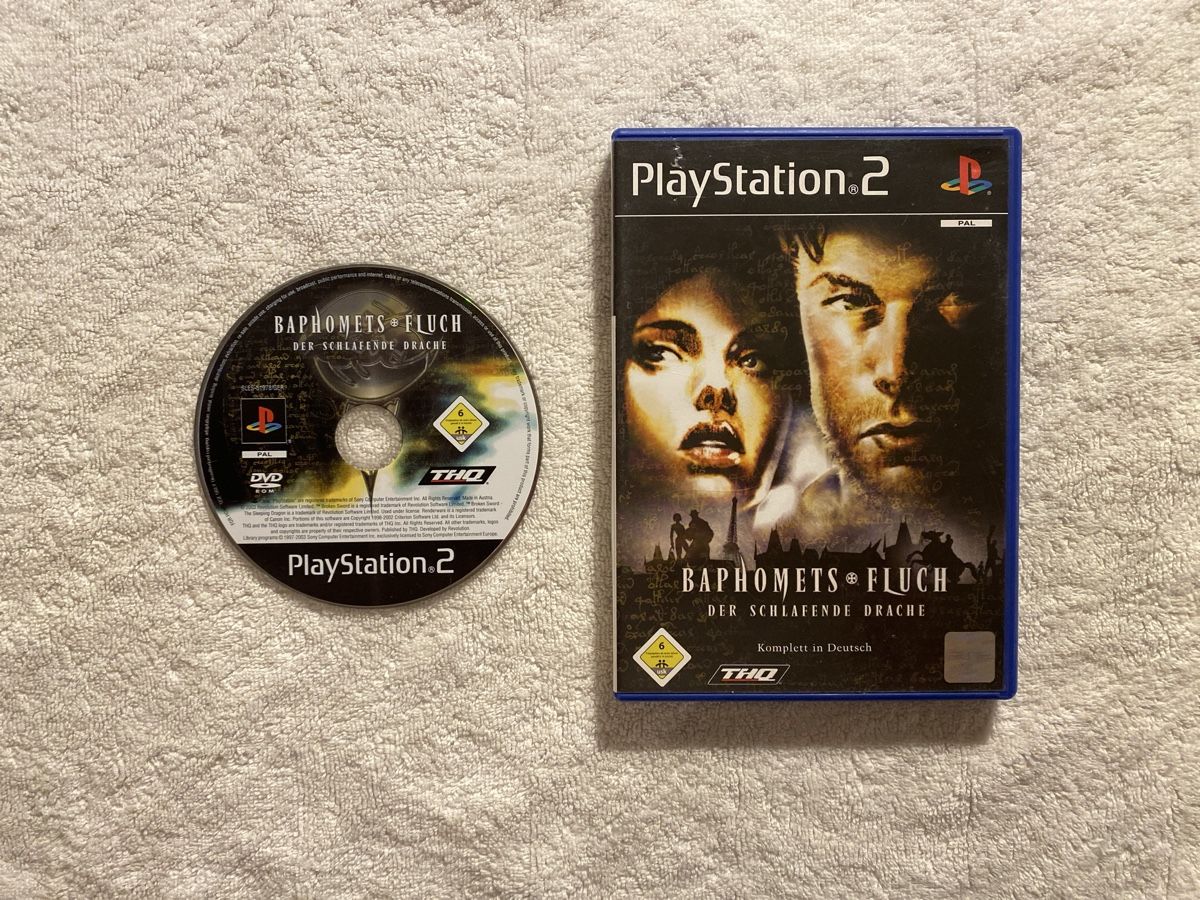 Sony Giochi: Baphomets Fluch - Der schlafende Drache PS2 – Usato da Reichenbach i. K. venduto da Daniel840