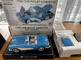 Rare 1:12 Chevrolet Corvette 1958 mit Hardtop