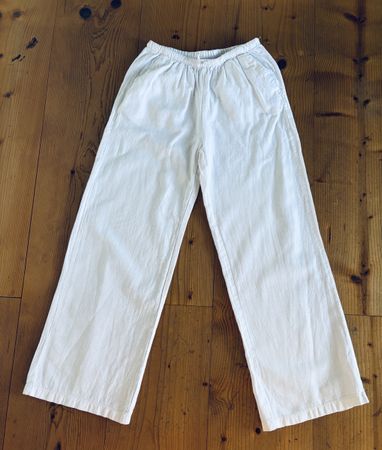 Pantalon large taille élastique très bon état - T.12/13ans