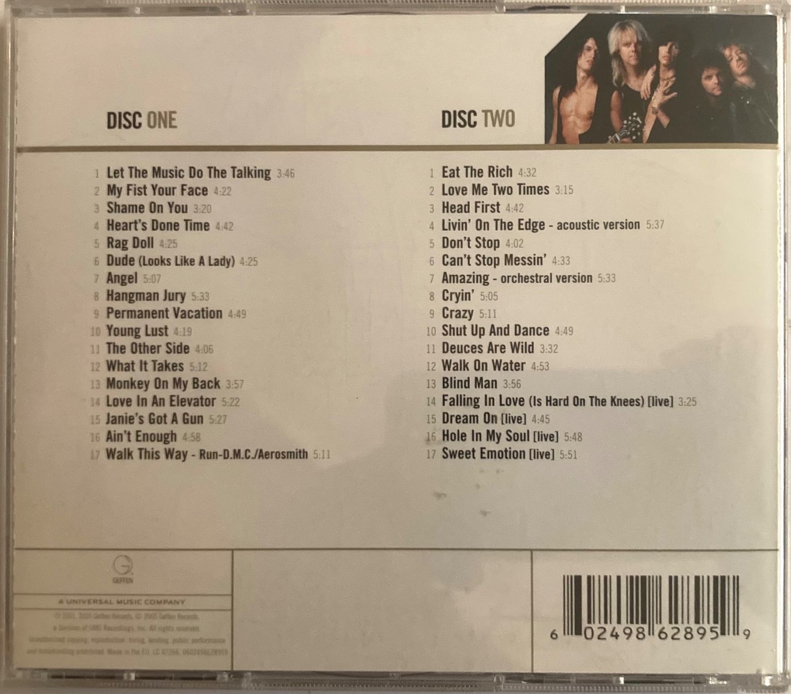 Schallplatten: AEROSMITH - GOLD – Gebraucht aus Poliez-Pittet von Newtown-Records 1