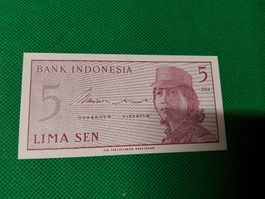 Banknote Indonésia 1964 NEU