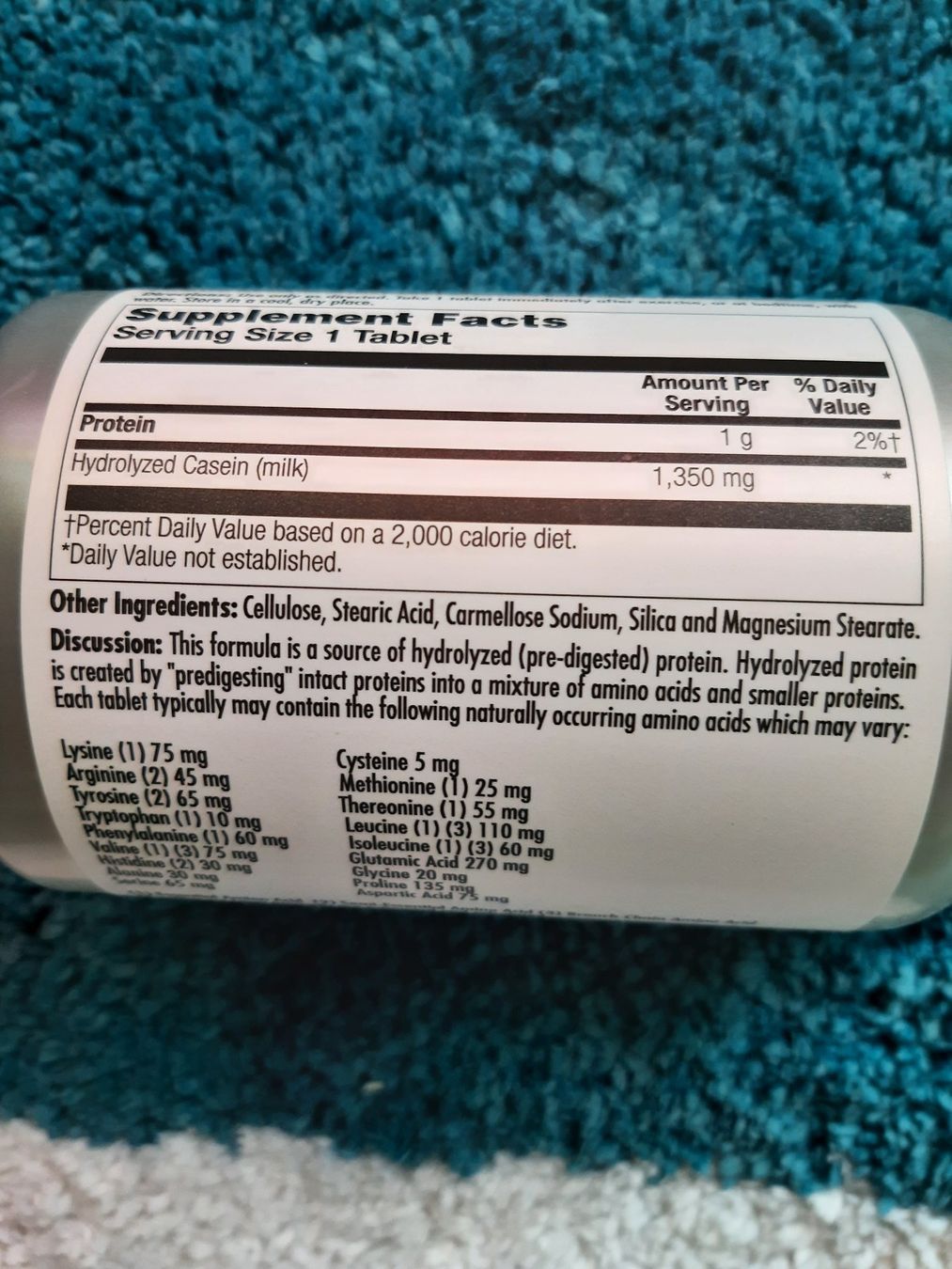 Cibi & Specialità: Alle 18 Aminsäuren / Tabletten ca. 75Stk. – Usato da Niedergösgen venduto da Happy-7 1