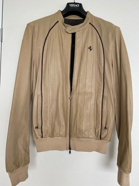 Ferrari Giacche: Original Ferrari Lederjacke – Usato da Cham venduto da Monaco2013