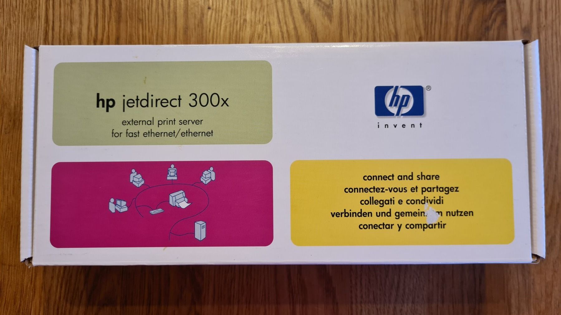 Hewlett Packard Stampanti: Drucker Server Typ: Jetdirect 300X P/N HP J3263 A – Usato da Winkel venduto da Heuresis