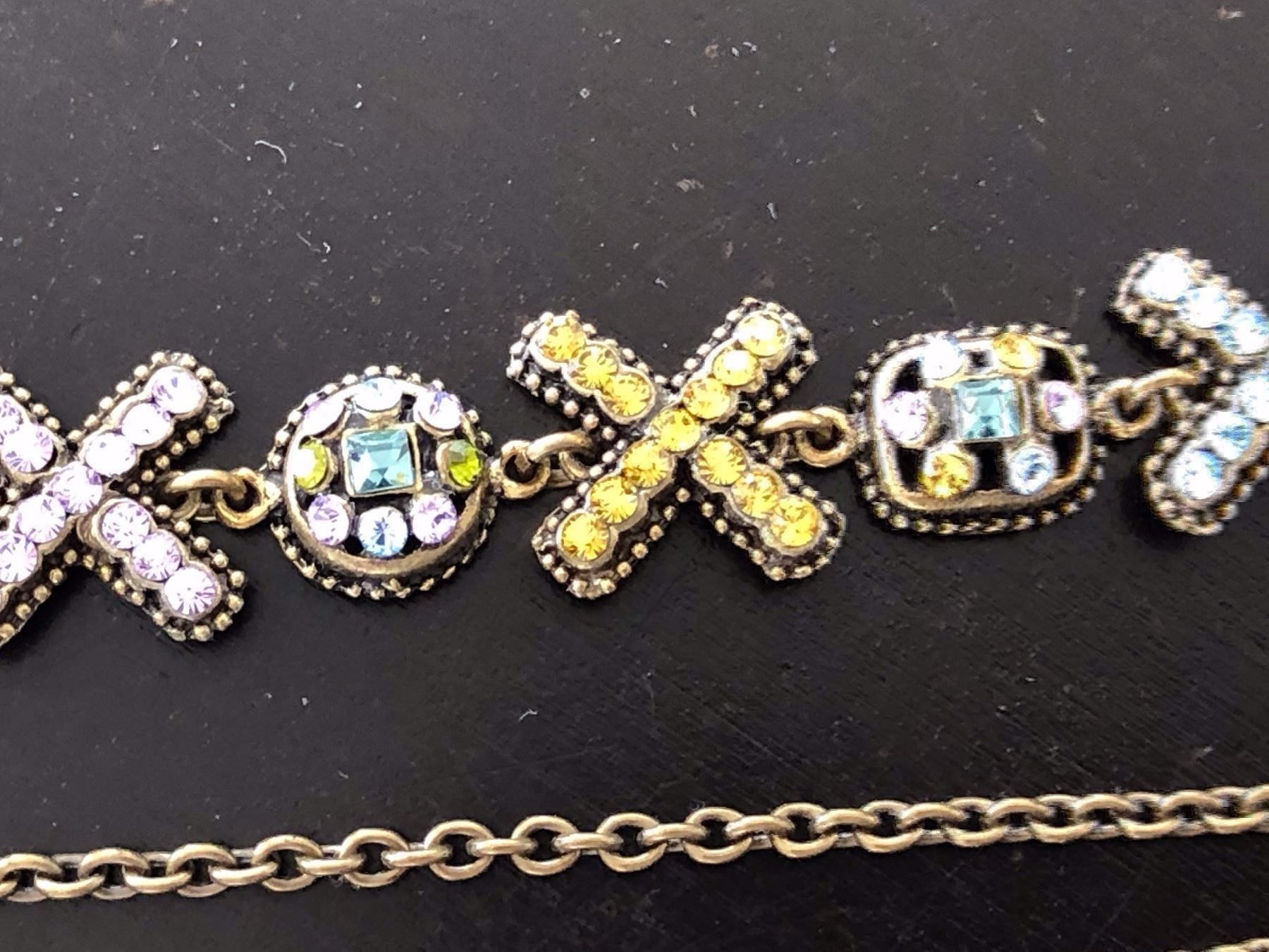 Catenine: HALSKETTE UND ARMBAND FARBIG – Usato da Meggen venduto da Meggeni 3