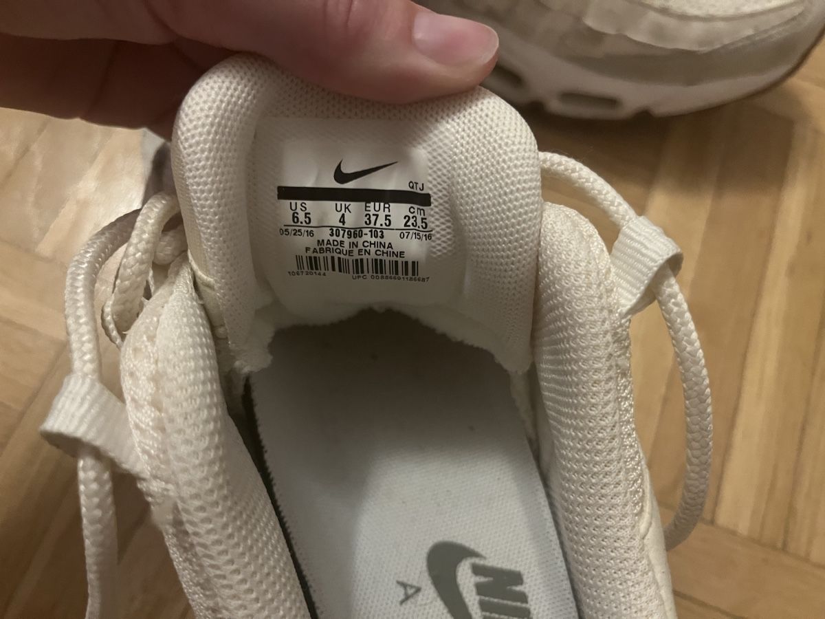 Nike Scarpe da uomo: Nike Air Max 95 Sneakers light beige – Usato da Winterthur venduto da jesszm 2