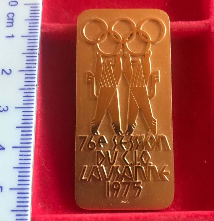 Insigne émaillé Olympique France - JO Tokyo 1964 - Fabrication Française (occasion)