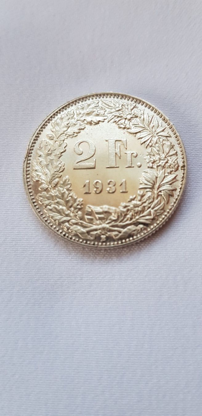 Tutti le monete: 2 Franken 1931 Schweiz – Usato da Dällikon venduto da Toyfan 2