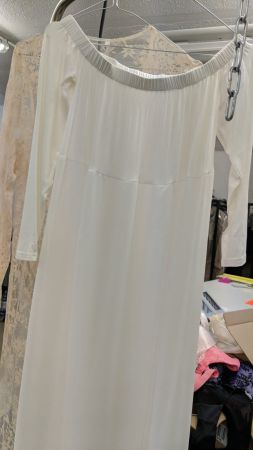 Bodenlange schwangere Foto kleid