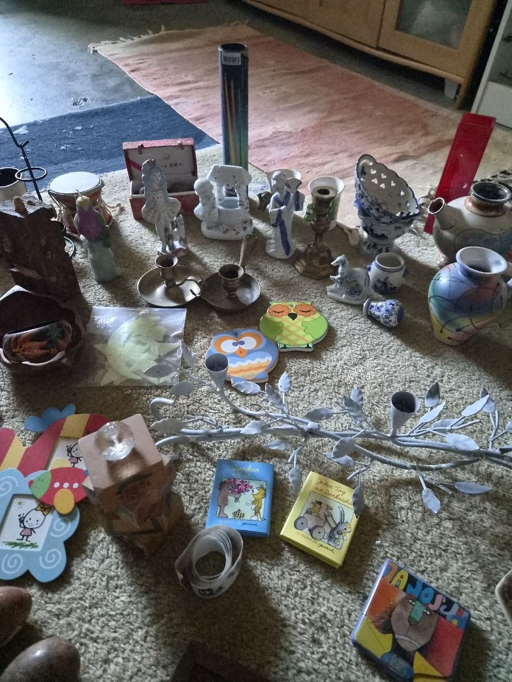 Tutte le decorazioni: Grosses Deko-Konvolut /Flohmarktposten – Usato da Bubendorf venduto da Lunara70 3