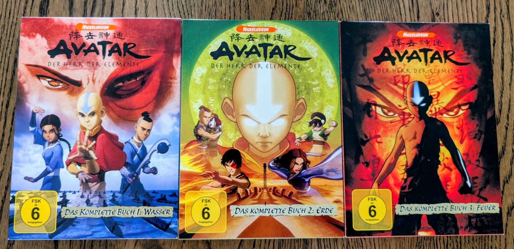Tutti i DVDs: Avatar: Herr der Elemente DVD-Set – Usato da Immensee venduto da -The_Crow-