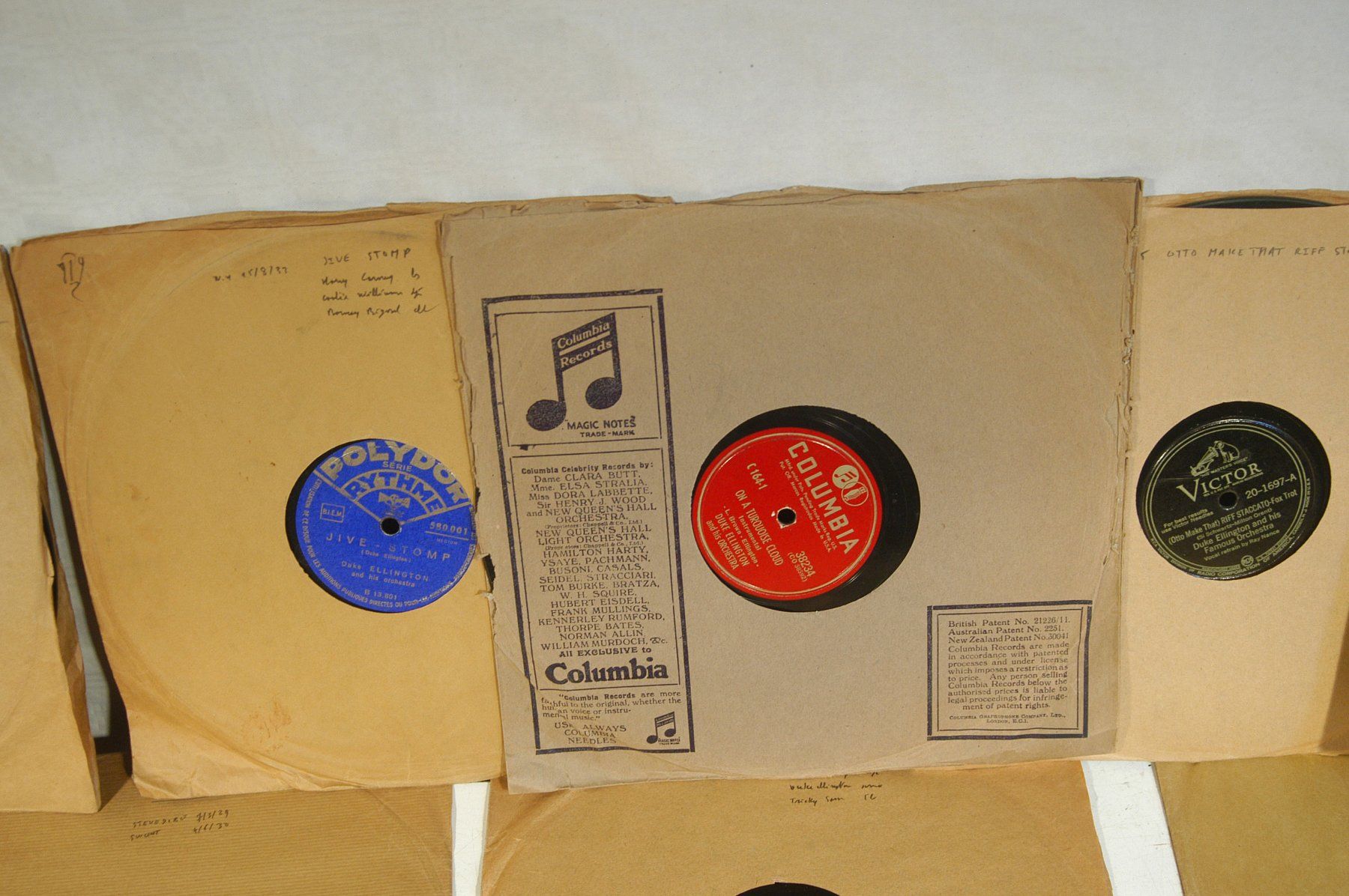 Schallplatten: Schellack Jazzplatten Duke Ellington – Gebraucht aus Herisau von Wisen 4