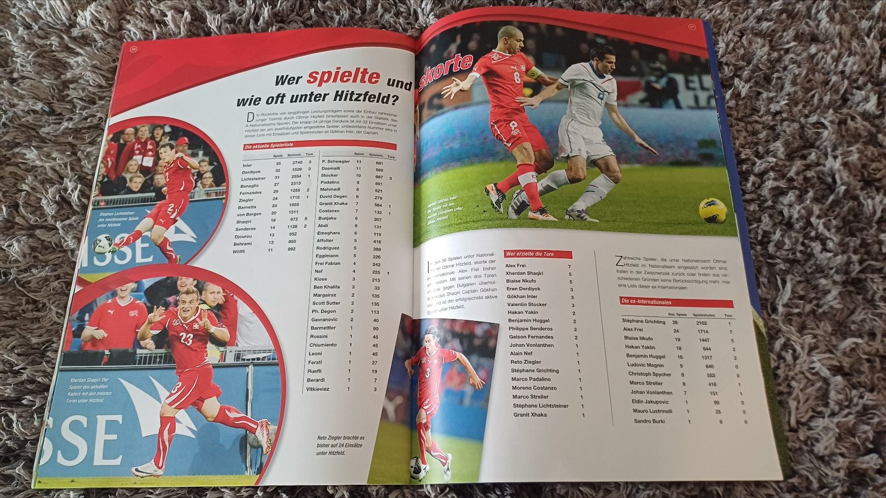 Riviste & Magazine: Matchprogramm Schweiz-Deutschland 2012 in Basel – Usato da Uznach venduto da DeNois 2