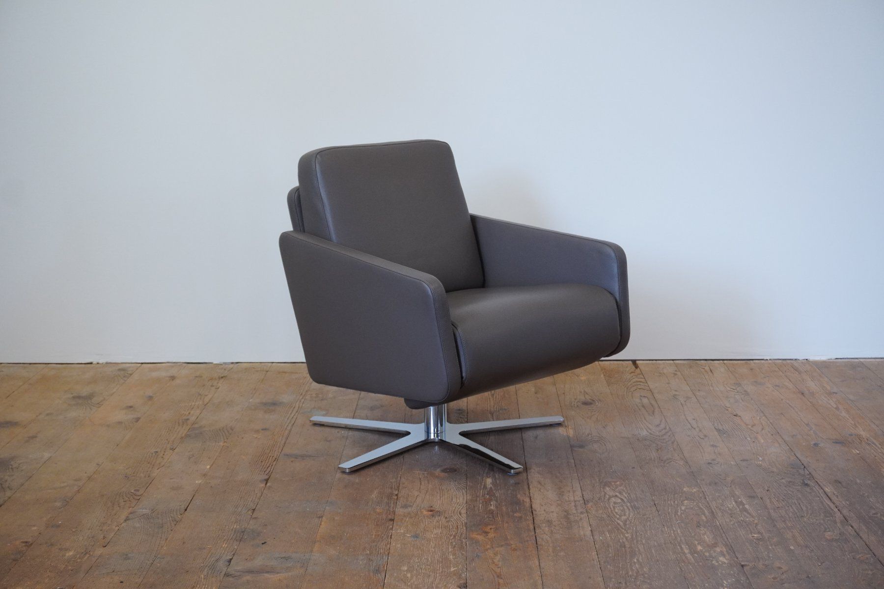 Intertime Poltrone: Intertime Nano Hochsessel Leder taupe – Usato da Bad Zurzach venduto da QLASSIQ 2