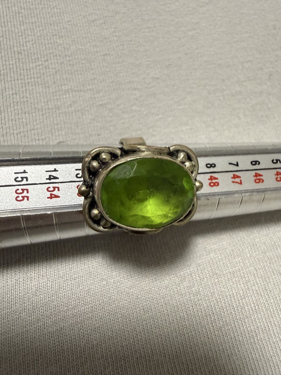 Ringe: Ring mit Peridot  – Gebraucht aus Oberhof von RealStone 8