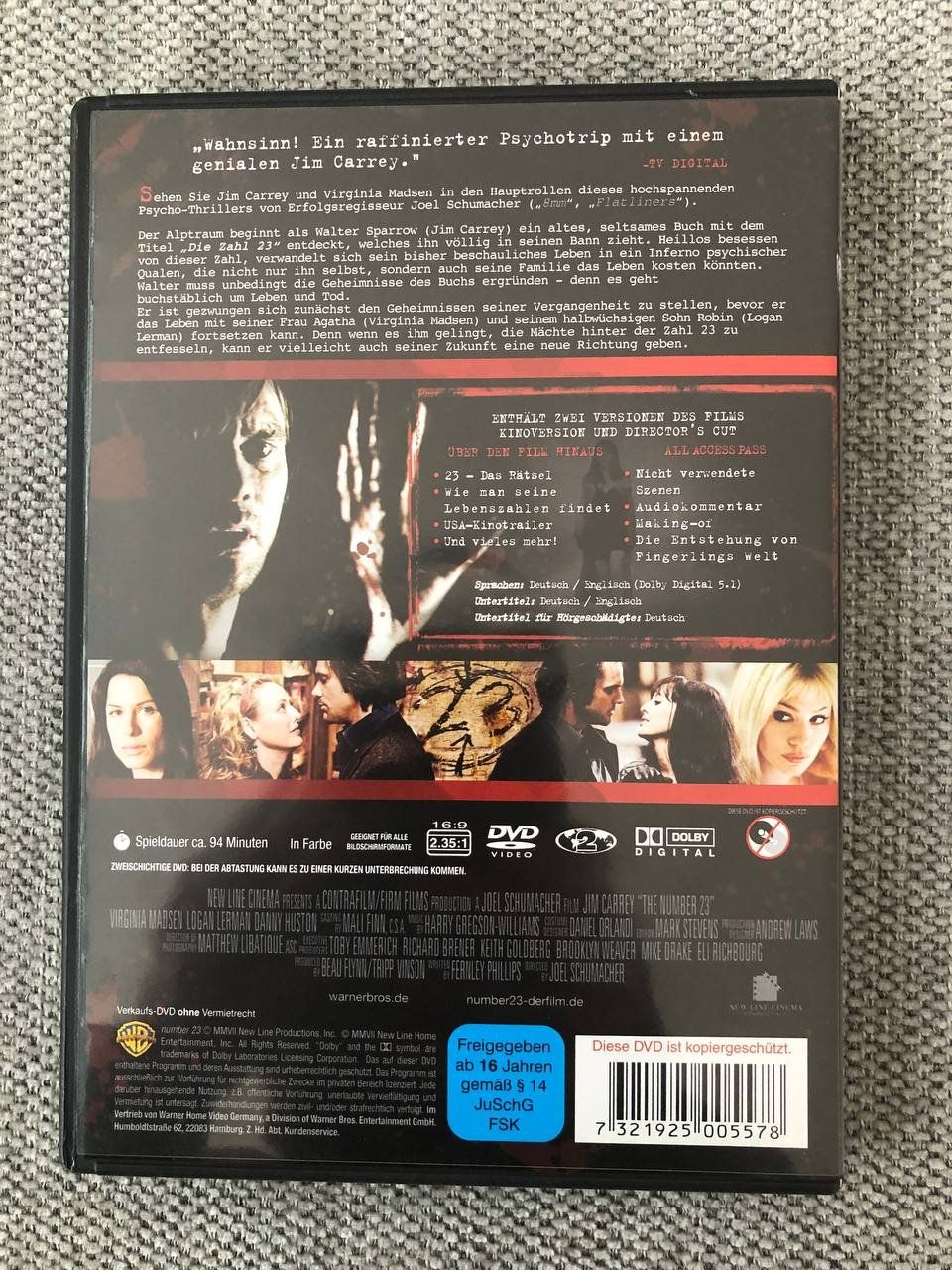 Tutti i DVDs: NUMBER 23 – Usato da Zollikofen venduto da jde_72zf 1