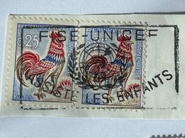 1959 Le Coq Gaulois Republique-Francaise: 8 Briefmarken ⚜️