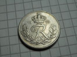 Dänemark  10 Öre, 1955