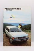 Peugeot 305 Break 1984 Prospekt
