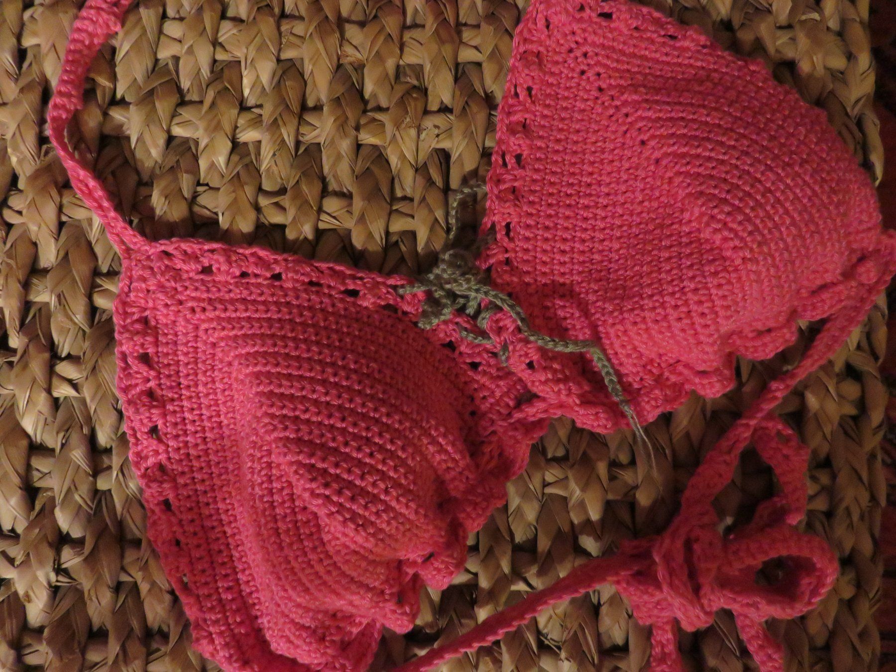 Costumi da bagno & Bikini: Bikini - Baumwolle - Bademode - handgemacht – Nuovo (secondo la descrizione) da Luzern venduto da Krista1 6