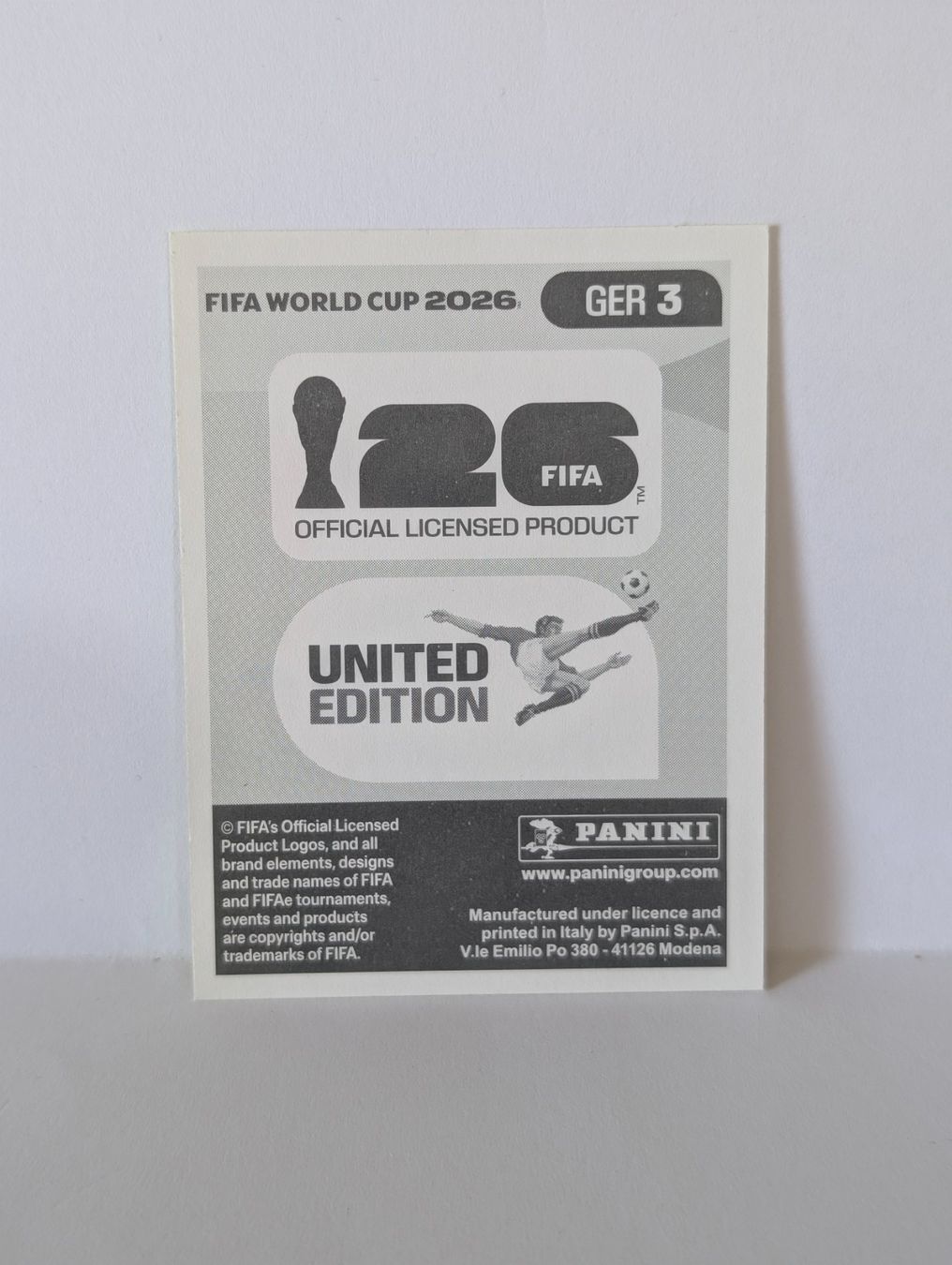 Panini Sammelbilder & Trading cards: Panini WM 2026 - GER 3 - Jonathan TAH GERMANY – Neu (gemäss Beschreibung) aus Founex von amel89 1