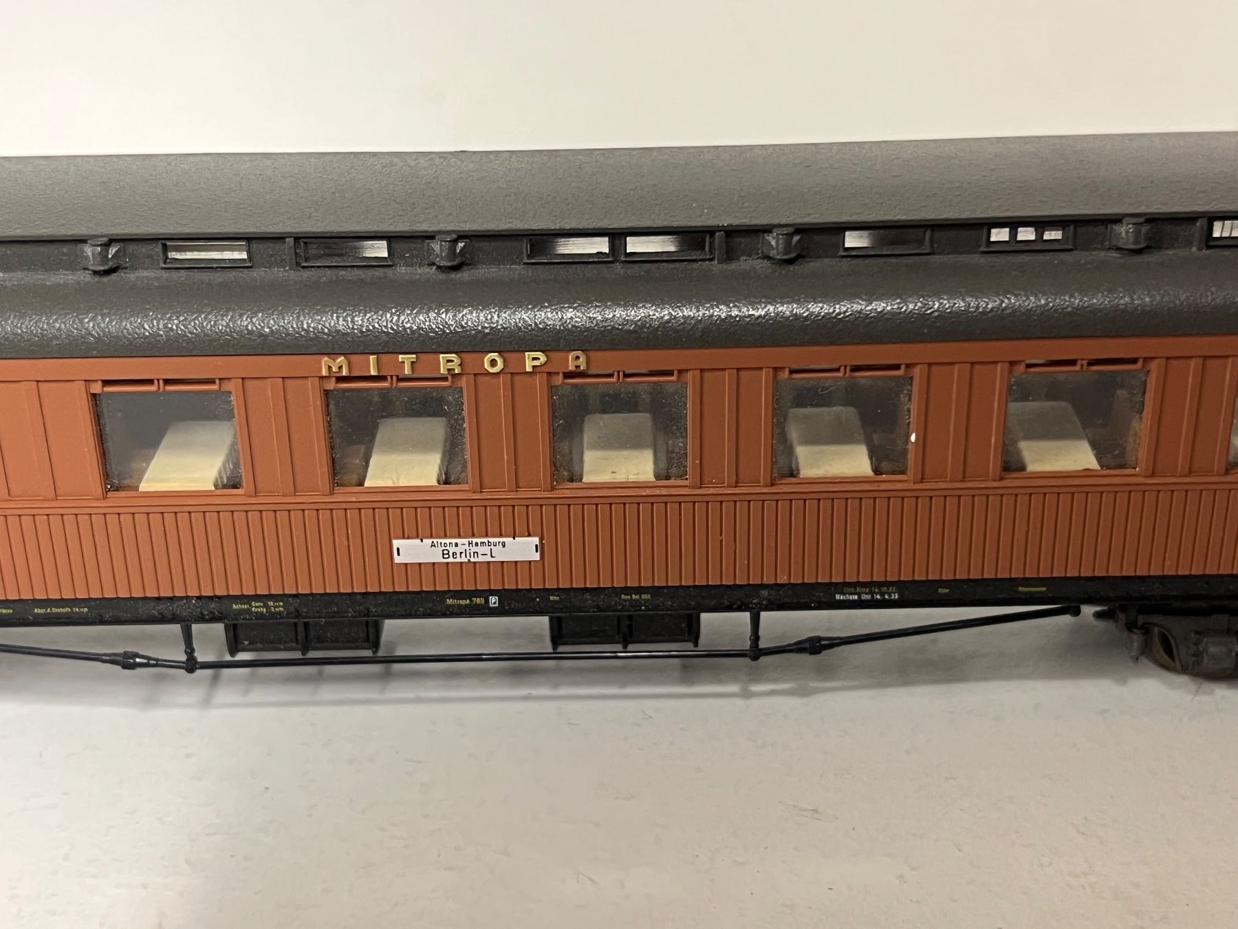 Fleischmann Modellini di ferrovie: Fleischmann Mitropa  Speisewagen   H0 DC – Difettoso da Geroldswil venduto da TopTrain54 4