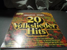 Schallplatte 20 Volkslieder Hits, Original Stars