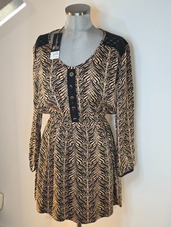 CH Designer @Bali ANJA SUN SUKO casual Kleid leicht langarm
