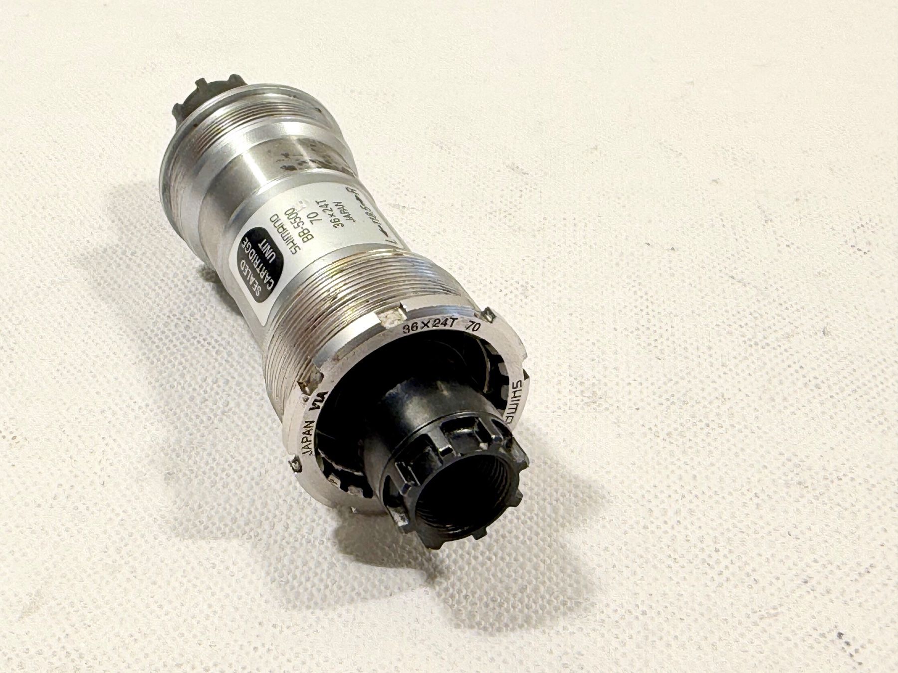 Shimano Ersatzteile: Shimano 105 BB-5500 Innenlager ITA 118.5mm / 2605 – Gebraucht aus Luzern von bikeandbeltcom 2