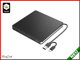 Externes DVD Laufwerk USB 3.0 kompakt vielseitig