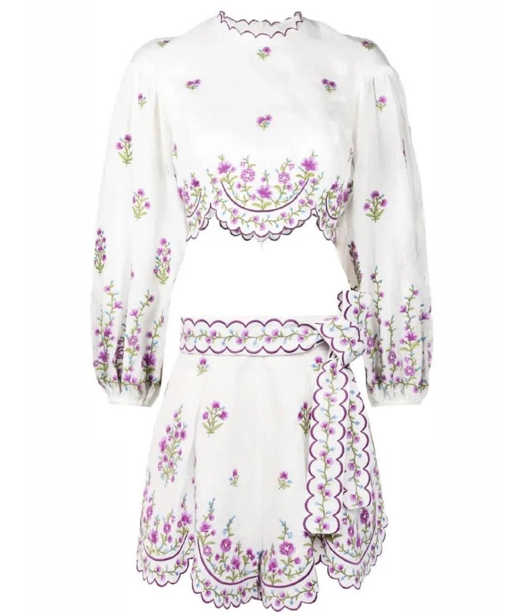 Zimmermann Pantaloni: Zimmermann Rare Embroidery Short – Usato da St.Josefen venduto da lop_lh8d 4
