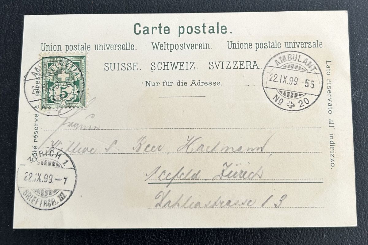 Cartoline postali: Gruss vom Rütli Litho  – Usato da Horw venduto da Tellbub 1