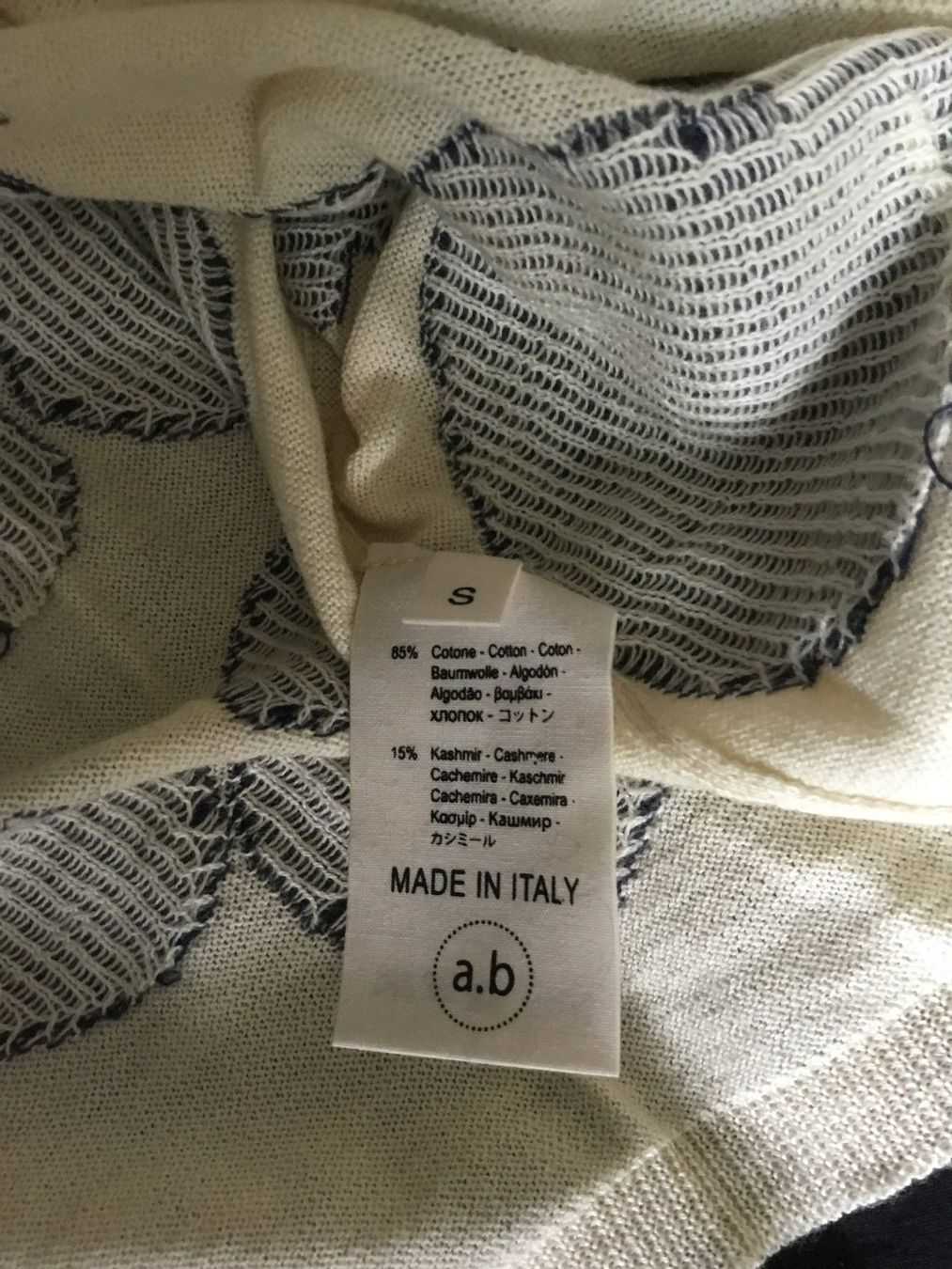 Maglioni & Felpe: magnifique pull Apuntob TS coton cachemire neuf – Nuovo (secondo la descrizione) da Lausanne venduto da pascale.mojito1004 4