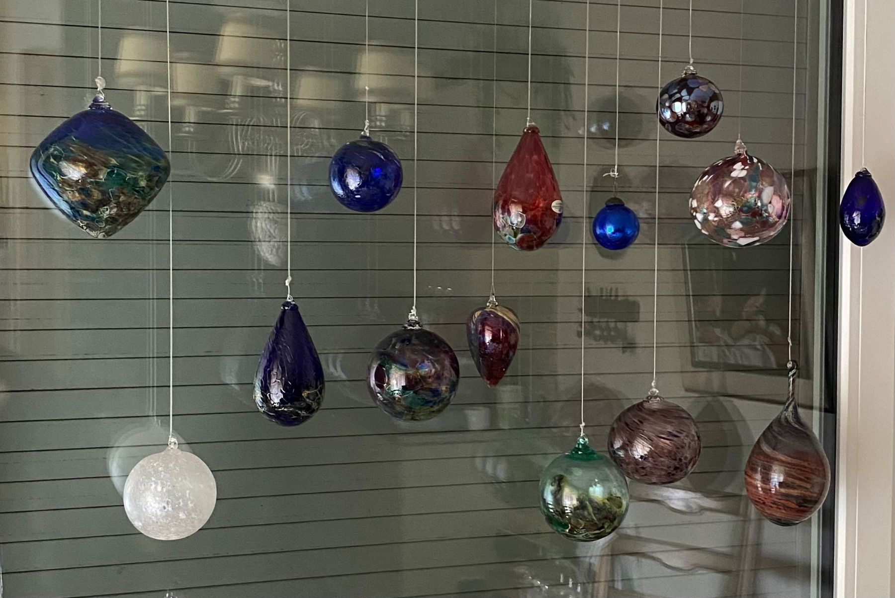Tutte le decorazioni: Handgefertigte Glas Christbaumkugeln, Herbstdeko Set! – Usato da Zürich venduto da kaegret 1