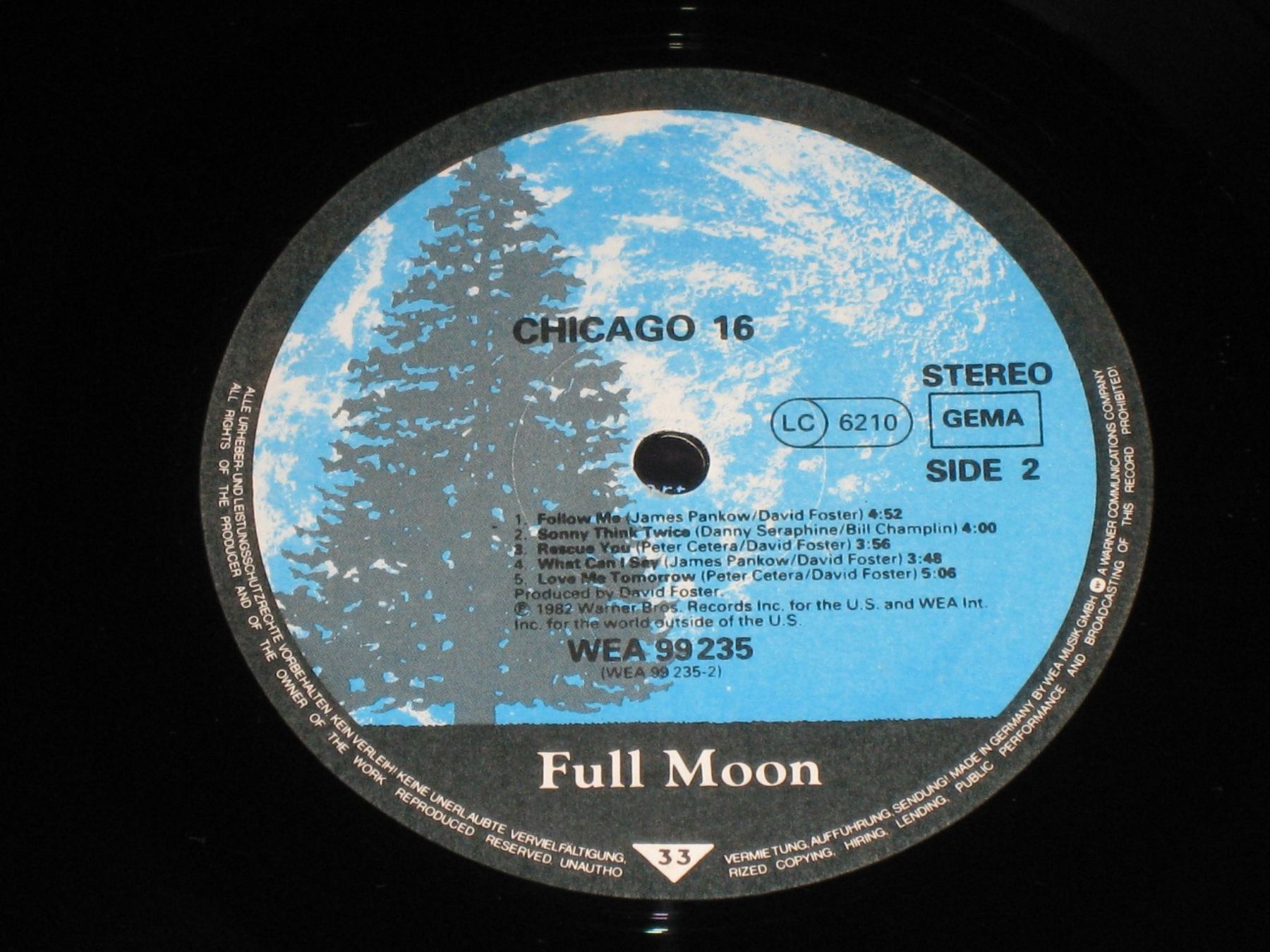 Vinyles: LP - CHICAGO - 16 – D'occasion à Steckborn par Quo7 2