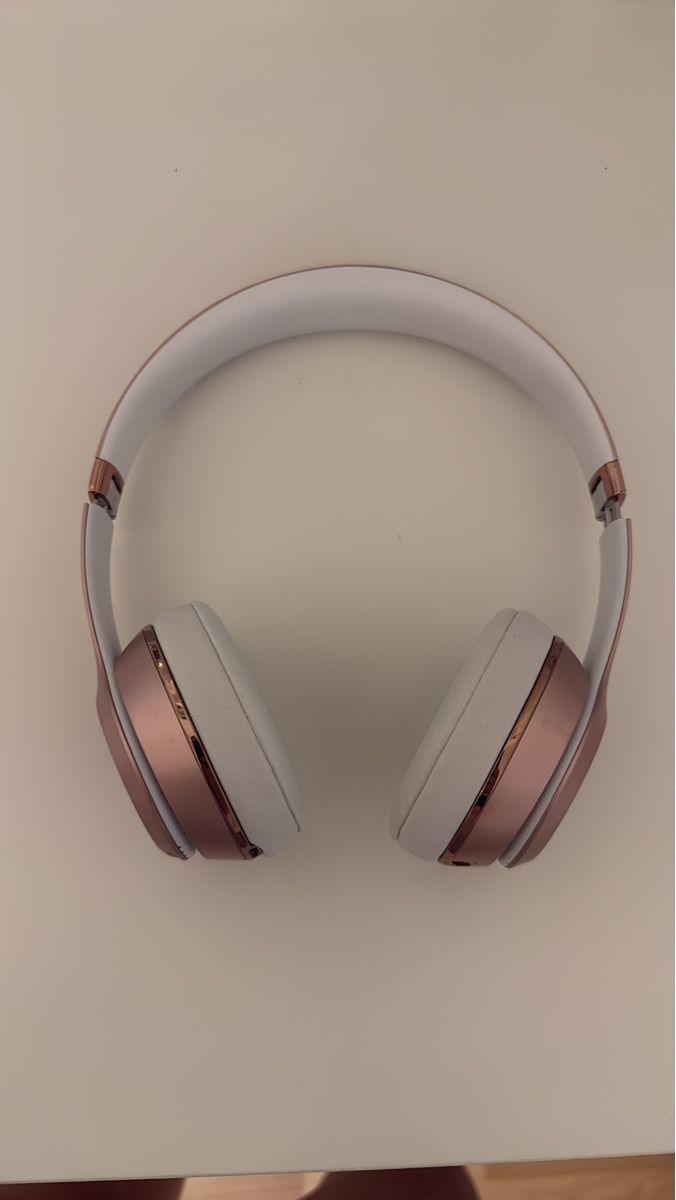 Beats Cuffie: Beats Solo3 Kopfhörer rosegold weiss – Usato da Zürich venduto da gryffindor_aurorin