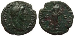 ANTONINUS PIUS bronze As