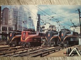 Pennsylvania Railroad Four GG1 Electric Locomotives (USA)