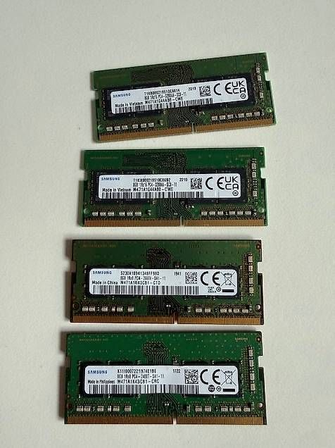 Notebook: Arbeitsspeicher RAM, 16  verschiedene Module – Usato da therwil venduto da Hejan