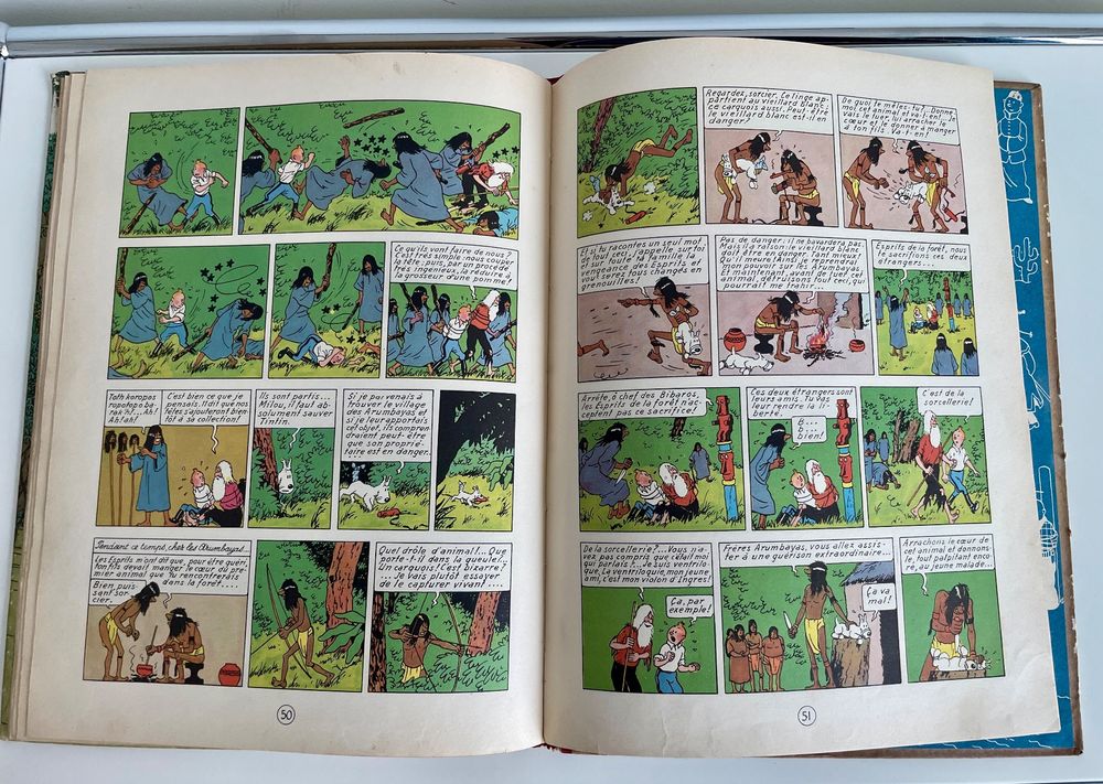 Tintin "L'Oreille Cassée", Ausgabe von 1950, Top Zustand! 6