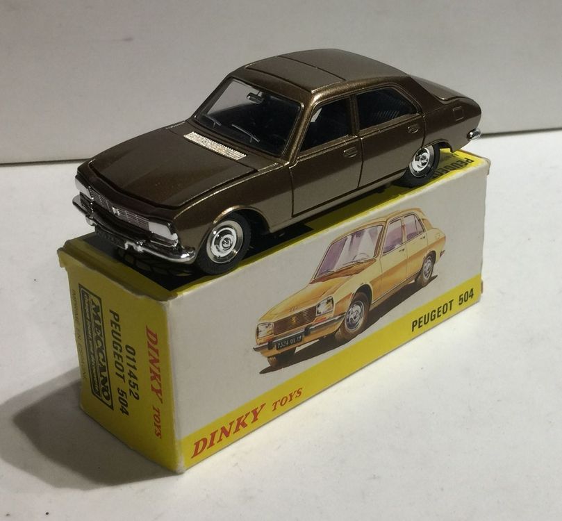 Dinky Toys - 1:43 - Peugeot 504 - Fabriqué en France
