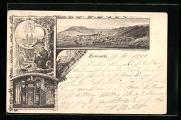 Einsiedeln, Gesamtansicht, Kirche, Mönc