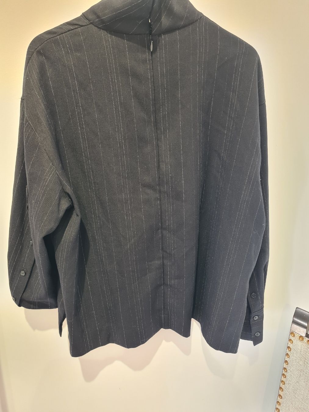 Cos Camicette: COS Hemd blauSchwarz Gestreift Gr. 38/40 – Usato da Adligenswil venduto da FriedasWelt 2